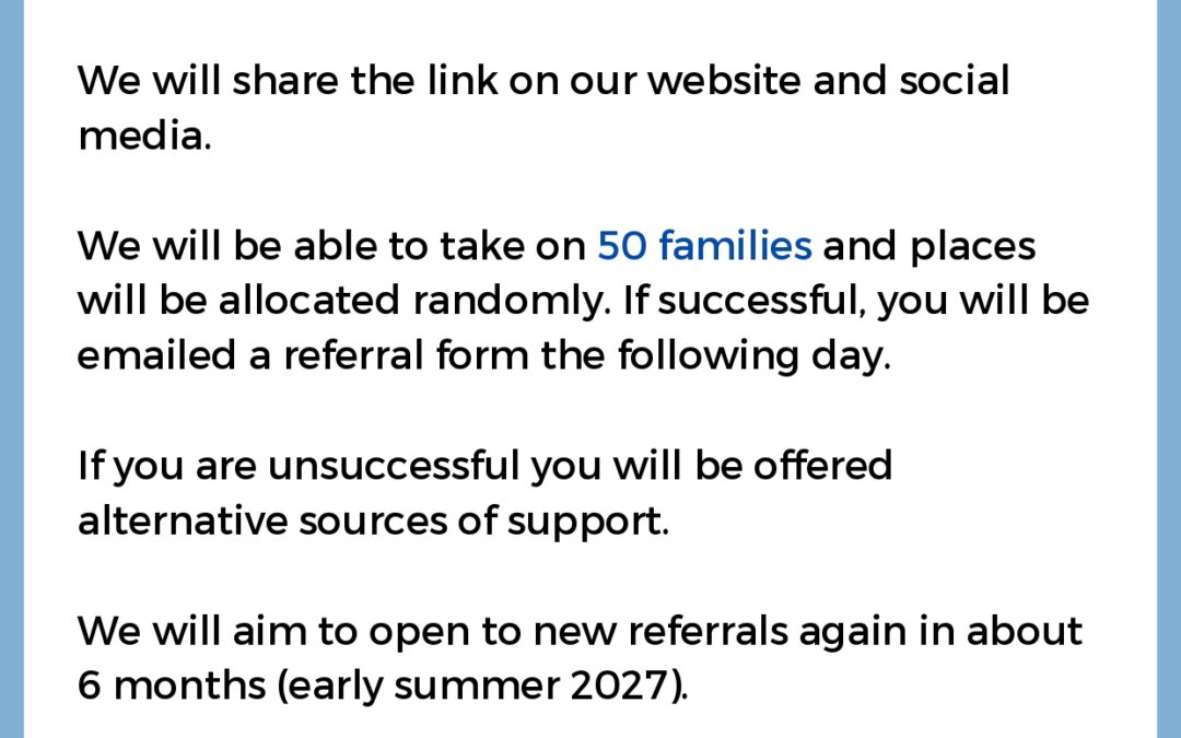New Referrals – November 2026
